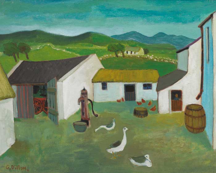 INISHLACKEN by Gerard Dillon sold for 25,000 at Whyte's Auctions