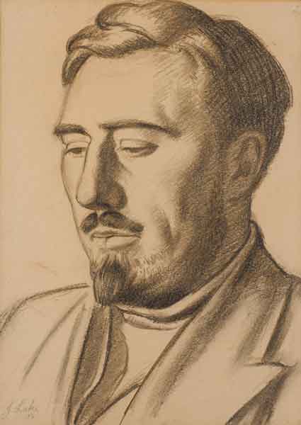 PORTRAIT OF CHARLES HARVEY, ARTIST by John Luke sold for 3,600 at Whyte's Auctions
