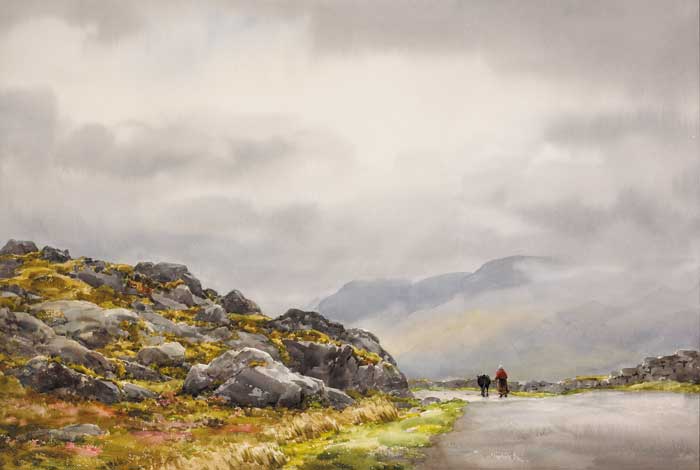NEAR MOLL'S GAP, COUNTY KERRY by Frank Egginton sold for 5,000 at Whyte's Auctions