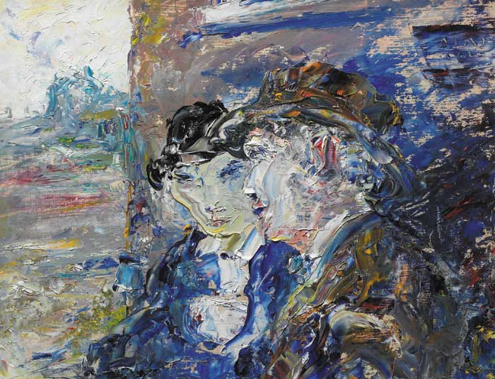 THE COMFORTER, 1952 by Jack Butler Yeats sold for 240,000 at Whyte's Auctions