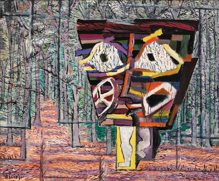FIGURE IN A FOREST by Basil Ivan Rkczi sold for 4,600 at Whyte's Auctions