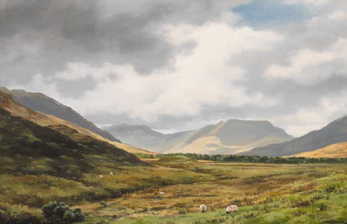 NEAR LEENANE, CONNEMARA by Frank Egginton sold for 5,600 at Whyte's Auctions