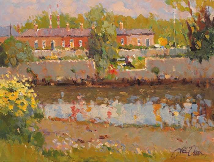 BY THE DODDER by Liam Treacy sold for 4,000 at Whyte's Auctions