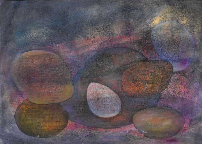 PEBBLES by Anne Yeats sold for 3,000 at Whyte's Auctions