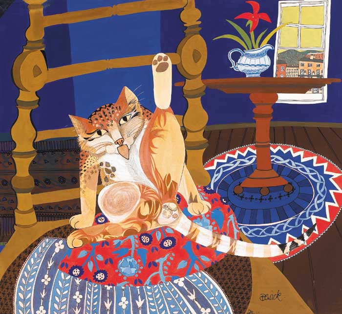 CLEAN CAT by Pauline Bewick sold for 6,000 at Whyte's Auctions