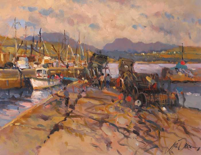CLEGGAN, CONNEMARA by Liam Treacy (1934-2004) at Whyte's Auctions