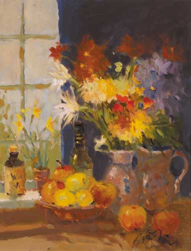 THE KITCHEN WINDOW by Liam Treacy sold for 3,400 at Whyte's Auctions