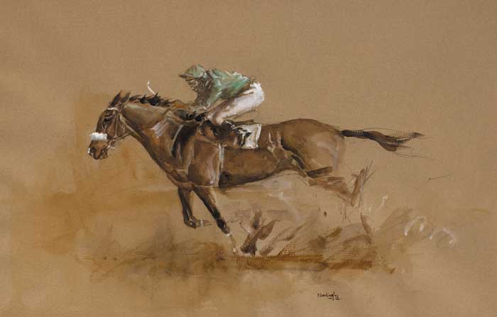 PIGGOTT UP by Peter Curling sold for 6,000 at Whyte's Auctions