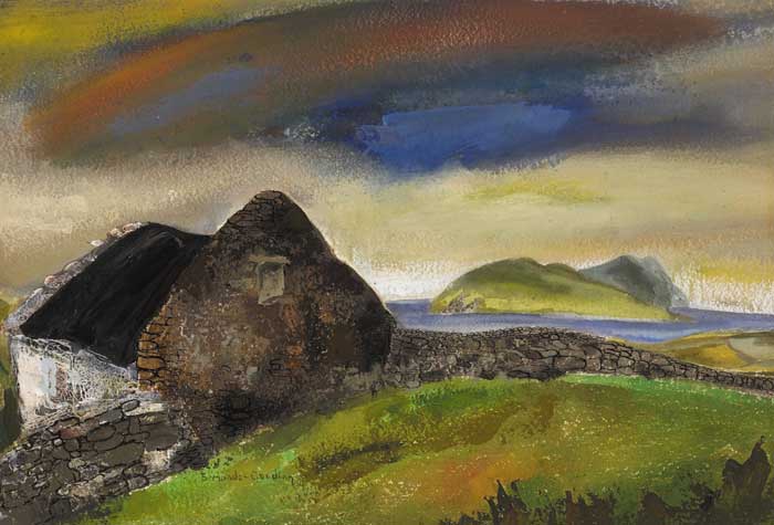 DUNQUIN, COUNTY KERRY by Maria Simonds-Gooding sold for 1,700 at Whyte's Auctions