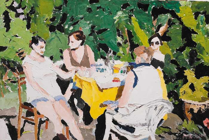 IN THE GARDEN by Stephen Cullen sold for 1,500 at Whyte's Auctions