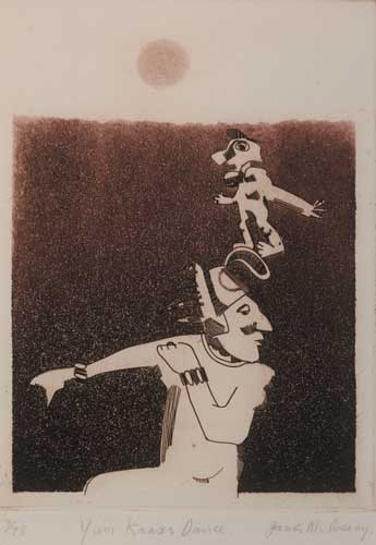 YUM KAAX'S DANCE by James McCreary sold for 70 at Whyte's Auctions