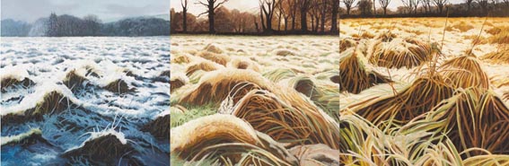 FROST - A TRIPTYCH by Trevor Geoghegan sold for 4,800 at Whyte's Auctions