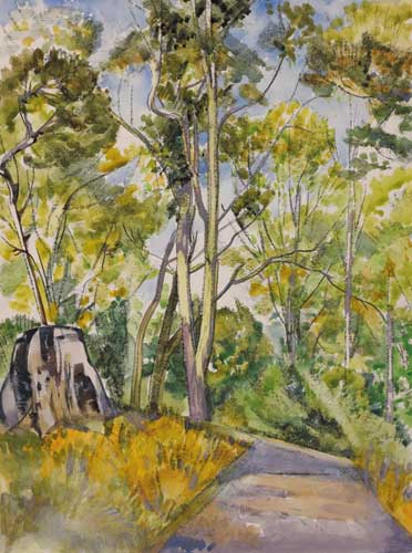 TASMANIAN LANDSCAPES (A PAIR) by Rosaleen Brigid Ganly sold for 550 at Whyte's Auctions