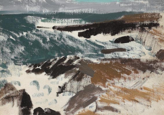 SEASCAPE by Elizabeth Rivers sold for 1,100 at Whyte's Auctions