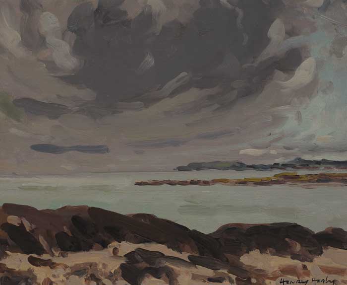 COASTAL SCENE by Henry Healy sold for 1,500 at Whyte's Auctions