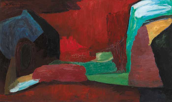 ABSTRACT by Dairine Vanston sold for 1,400 at Whyte's Auctions
