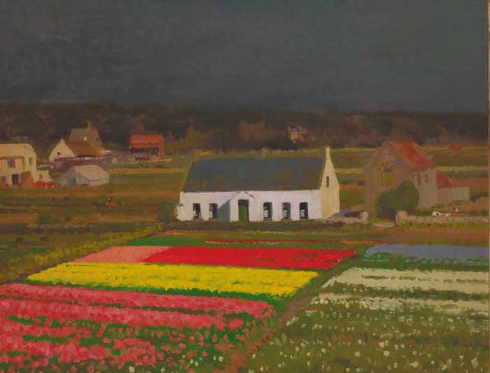 THE TULIP FIELD, RUSH, circa 1966 by Patrick Leonard sold for 6,600 at Whyte's Auctions