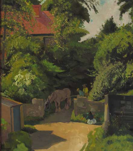 THE LANE, 1952 by Patrick Leonard sold for 10,500 at Whyte's Auctions