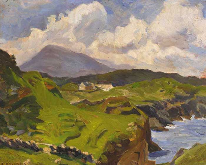 DONEGAL LANDSCAPE by Estella Frances Solomons HRHA (1882-1968) at Whyte's Auctions