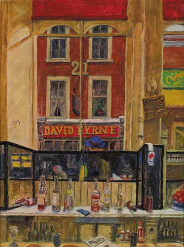 DAVY BYRNE'S FROM THE BAILEY, circa 1941 by Harry Kernoff sold for 28,000 at Whyte's Auctions