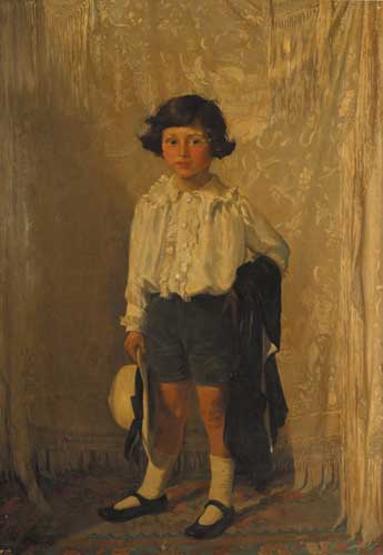 PORTRAIT OF A LITTLE BOY, circa 1918-19 by Margaret Clarke (ne Crilley) RHA (1888-1961) at Whyte's Auctions