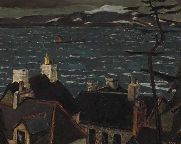 WINTER IN BELFAST LOUGH, 1951 by Olive Henry sold for 2,200 at Whyte's Auctions