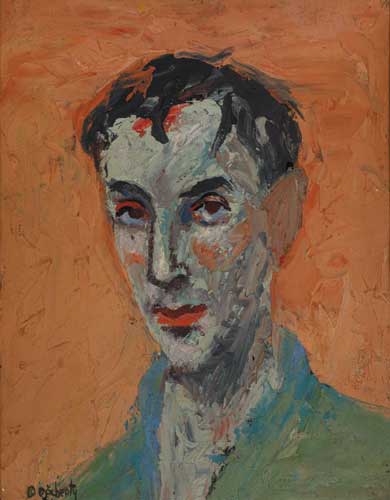 SELF-PORTRAIT, circa 1960 by David O'Doherty sold for 1,100 at Whyte's Auctions
