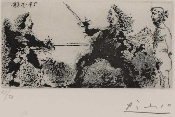 CELESTINE, PLATE 117, 1968 by Pablo Picasso (1881-1973) at Whyte's Auctions