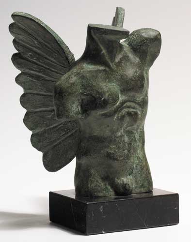 TORSO ALADO (WINGED TORSO) by Cynthia Moran Killeavy sold for 800 at Whyte's Auctions