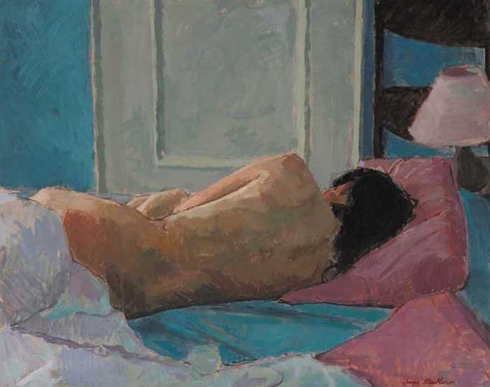 THE BLUE ROOM by James MacKeown sold for 4,000 at Whyte's Auctions