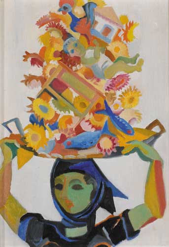 GIRL WITH BASKET, 1967 by Father Jack P. Hanlon sold for 7,000 at Whyte's Auctions