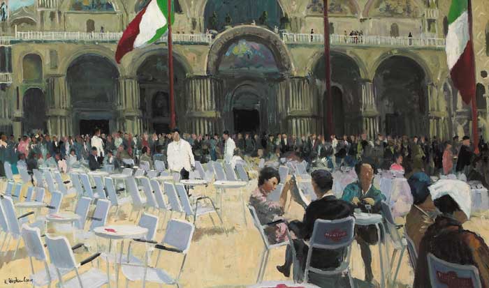 ST MARKS, VENICE by Henry Robertson Craig sold for 9,000 at Whyte's Auctions