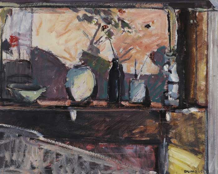 OBJECTS ON MANTELPIECE, 1985 by Brian Ballard sold for 8,000 at Whyte's Auctions