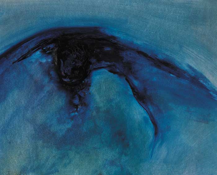 WAVE FORM, 1986 by Gerald Davis sold for 1,800 at Whyte's Auctions