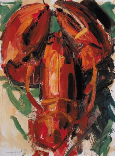 LOBSTER, 2001 by Colin Davidson sold for 2,300 at Whyte's Auctions