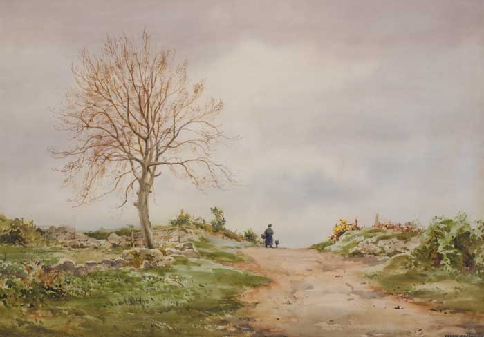 THE CREST OF THE HILL by Frank Egginton sold for 4,800 at Whyte's Auctions