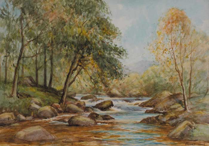 THE LOWER LAKES, KILLARNEY by Frederick Howard Knee sold for 190 at Whyte's Auctions