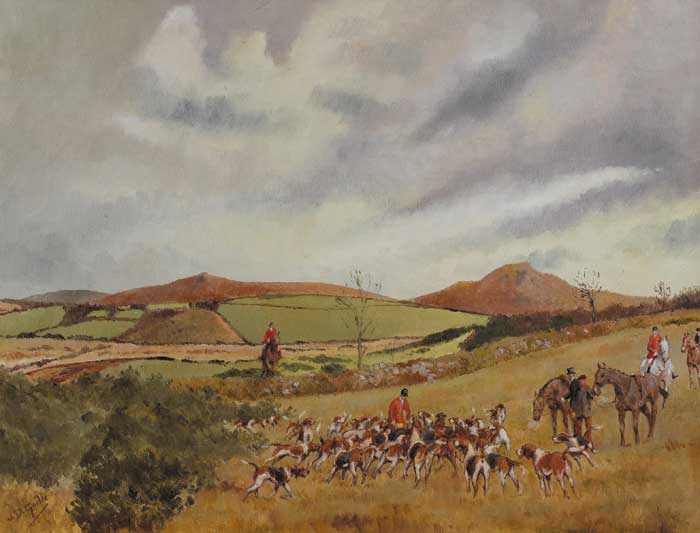THE WATERFORD HOUNDS by Captain J. D. Guille sold for 1,800 at Whyte's Auctions