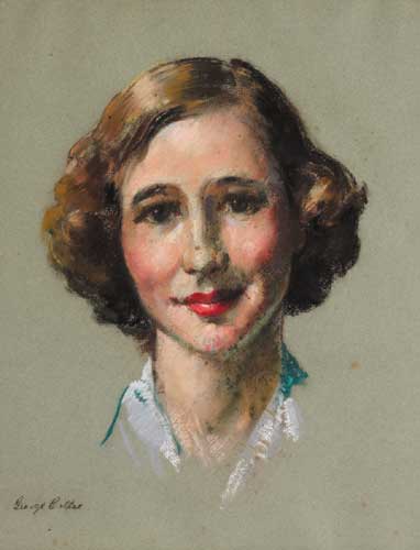 PORTRAIT OF A YOUNG WOMAN by George Collie sold for 600 at Whyte's Auctions