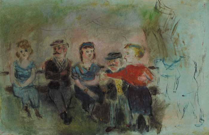 DANCE HALL SCENE by Stella Steyn sold for 5,000 at Whyte's Auctions
