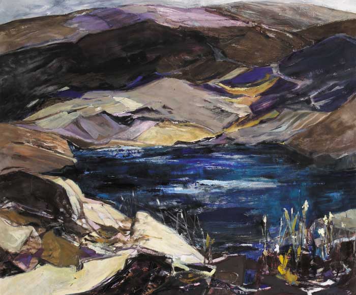 COLD MOUNTAIN POOL by Rosemary Mitchell sold for 2,000 at Whyte's Auctions