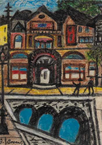 TOWN HALL, NEWRY by Gretta Bowen sold for 1,300 at Whyte's Auctions