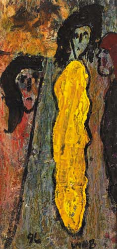 THREE WOMEN, 1996 by Matt Lamb sold for 800 at Whyte's Auctions