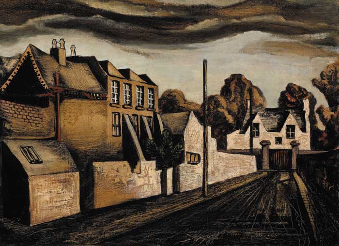 RATHFARNHAM BY-ROAD, 1944 by Thurloe Conolly sold for 4,200 at Whyte's Auctions