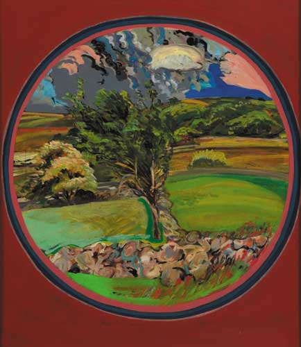 KNOCK A LOUGH, APRIL 1977 by Brian Bourke sold for 7,400 at Whyte's Auctions