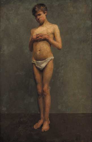 STANDING BOY by Eileen Reid sold for 2,000 at Whyte's Auctions