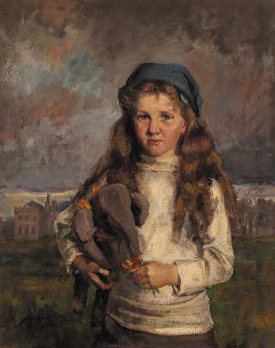 MARGARET, circa 1915 by Sarah Henrietta Purser sold for 35,000 at Whyte's Auctions