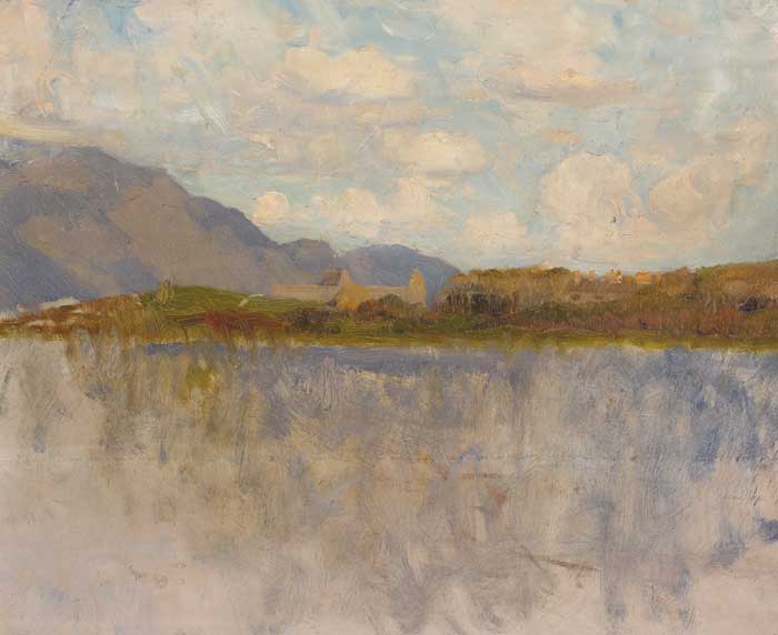 A LAKE IN CONNEMARA by Walter Frederick Osborne sold for 12,000 at Whyte's Auctions
