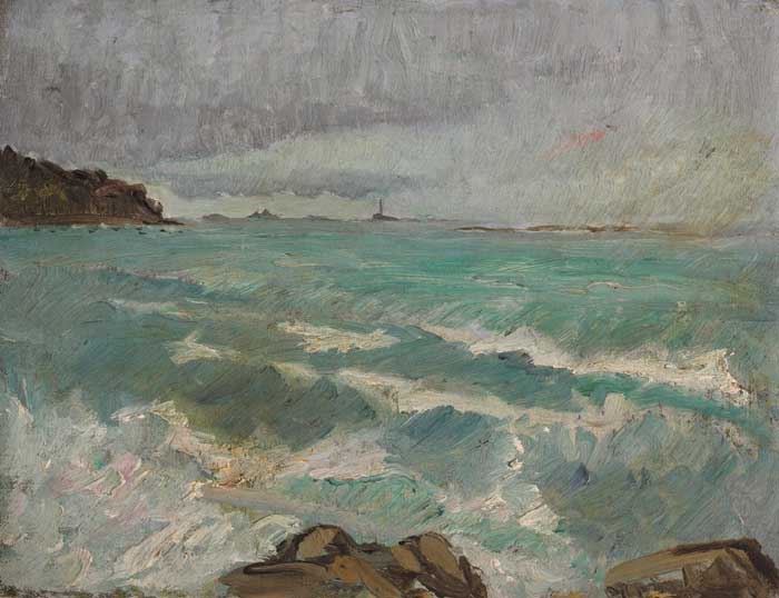 THE LONGSHIPS by Estella Frances Solomons sold for 2,000 at Whyte's Auctions
