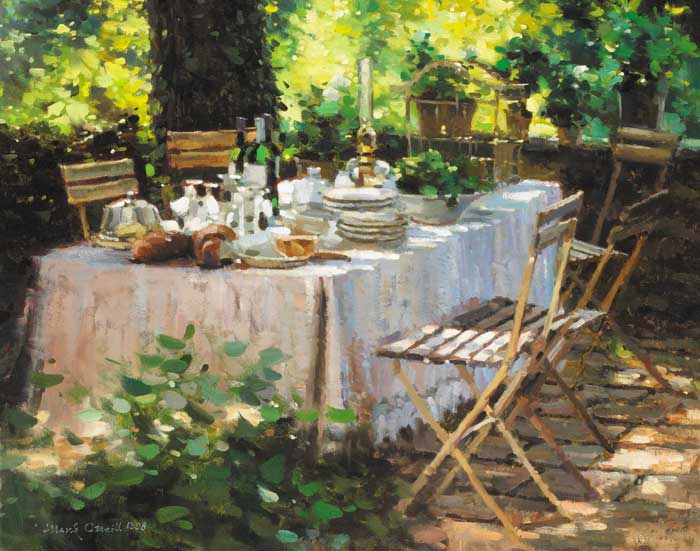 AL FRESCO 1998 by Mark O'Neill sold for 18,000 at Whyte's Auctions
